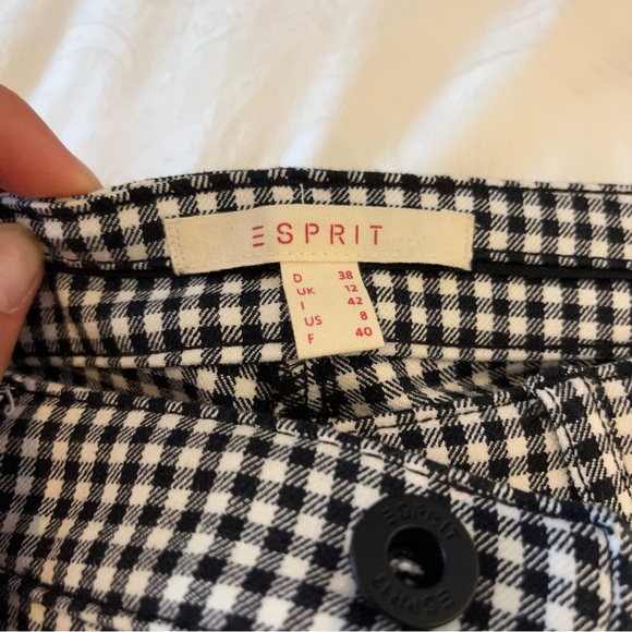 Plaid pants black and white - Picture 5 of 6